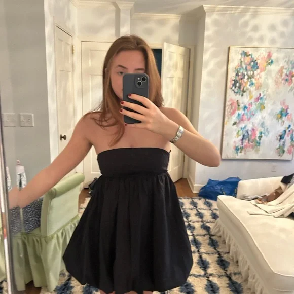 BP Black Strapless Dress - Picture 2 of 3